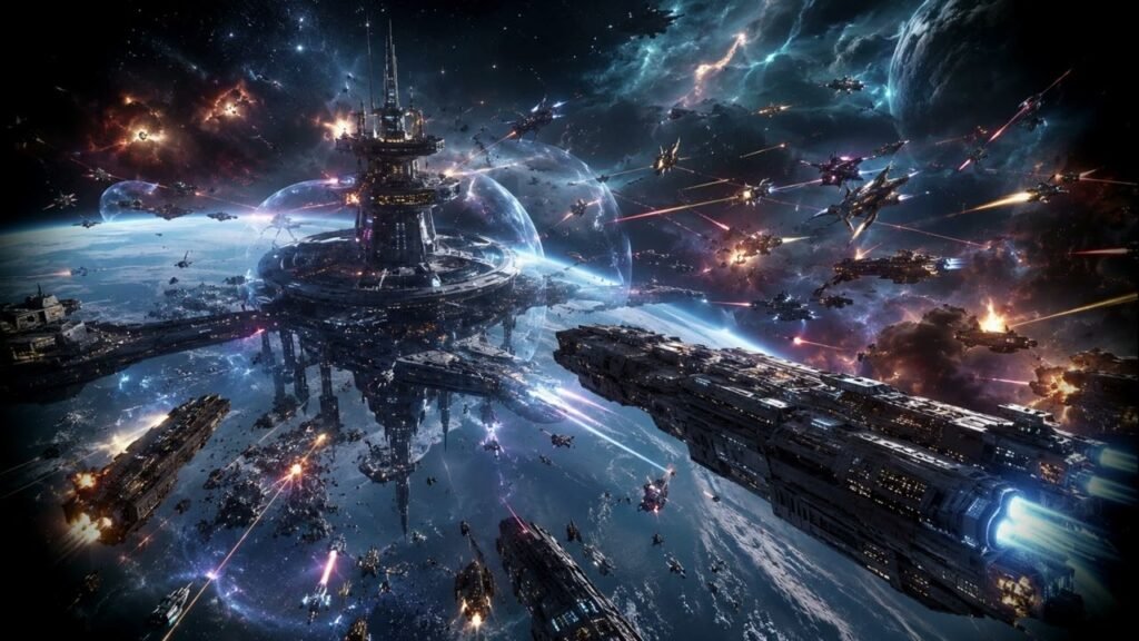 Orbital Siege | Epic Sci-Fi Cinematic Music | AEGIS Season 1 - Perko Audio Lab