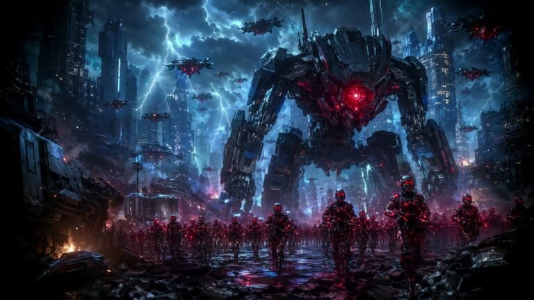 Synthetic Fury | Aggressive Cyberpunk Synthwave Music | AEGIS Season 1 - Perko Audio Lab