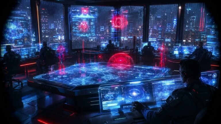 Night Protocol | Dark Cyberpunk Synthwave Music | AEGIS Season 1 - Perko Audio Lab