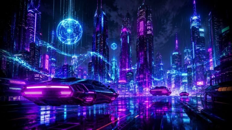 Neon Echoes | Cyberpunk Synthwave Music | AEGIS Season 1 - Perko Audio Lab