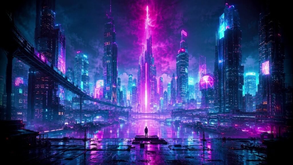 Neon Skyline - Perko Audio Lab