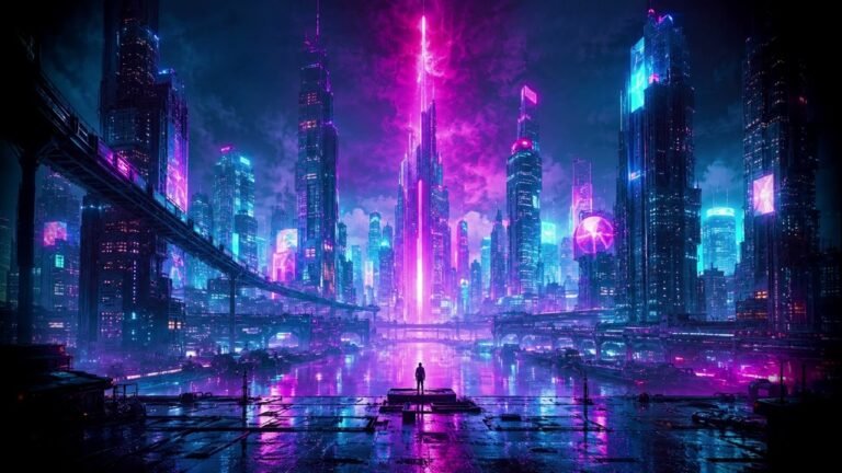 Neon Skyline - Perko Audio Lab